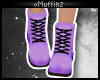 M| Lilac Combat Boots