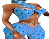 blauw broekpak