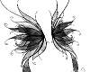 Dark Black Fairy Wings