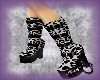 ~K~ Goth Boots Silver