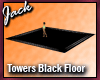 Towers Black Floor