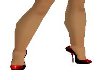 Red/Blk, High Heels