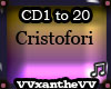 Cristofori CD11-CD20