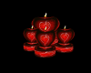 ~c2~ Red Hearts Candles