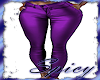 $ Purple Shine Pants