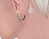 ^ Silver Cir Earing