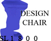 design chair blu
