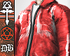 skeleton red jacket