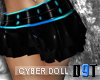 D9T|CyberDoll Skirt Blue