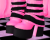 Yoko Black Pink Boots