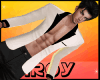 !R Open chest Jacket