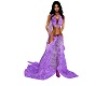 DL}Purple Queen Gown