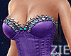 Gems Long Gown Purple