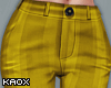 Kx! Elegant Yellow Pants