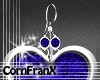 Heart Sapphire Earing 3D