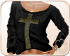 !NC Sweater Black Cross