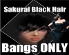 Sakurai Black Bangs