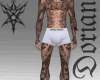 Demon skin blackwork