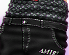 B Amiri black pants