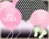 Its Girl Pink Balloons