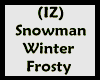 (IZ) Snowman Wint Frosty
