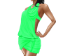 [i] Green sexy dress