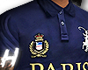 Paris Polo Tee Navy H.O