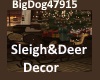 [BD[Sleigh&DeerDecor