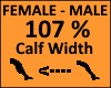Calf Scaler 107%