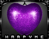 Hm*Purpure Hearts Deco