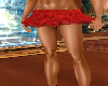 BDA Red mini Skirt