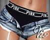 [V] I Love PINK Shorts 