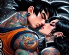 Anime Couple Cutout 3