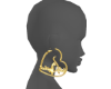 BabyPhat Earrings Gold