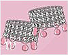 Silver & Pink Bracelets