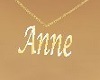 Necklace Anne Gold F/M