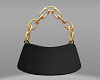 K black golden handbag