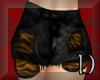 Rag black tiger shorts