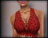 T* Red Laced Cami