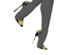 *BURB3RY Lace Heels