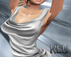 [KLU] Sexy Silver Dress