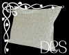 (Des) Wht Throw Pillow