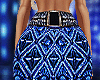 Blue Diamond Skirt