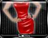 [xx] PVC Red Hots Dress
