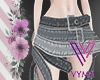 V! CH Belt Skirt