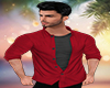 Red-Grey Shirt