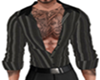 Stripe Open Chest / Tats