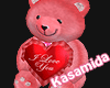 Valentine Bear Peach