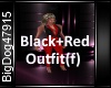 [BD]Black+RedOutfit