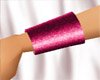 armband left pink metal